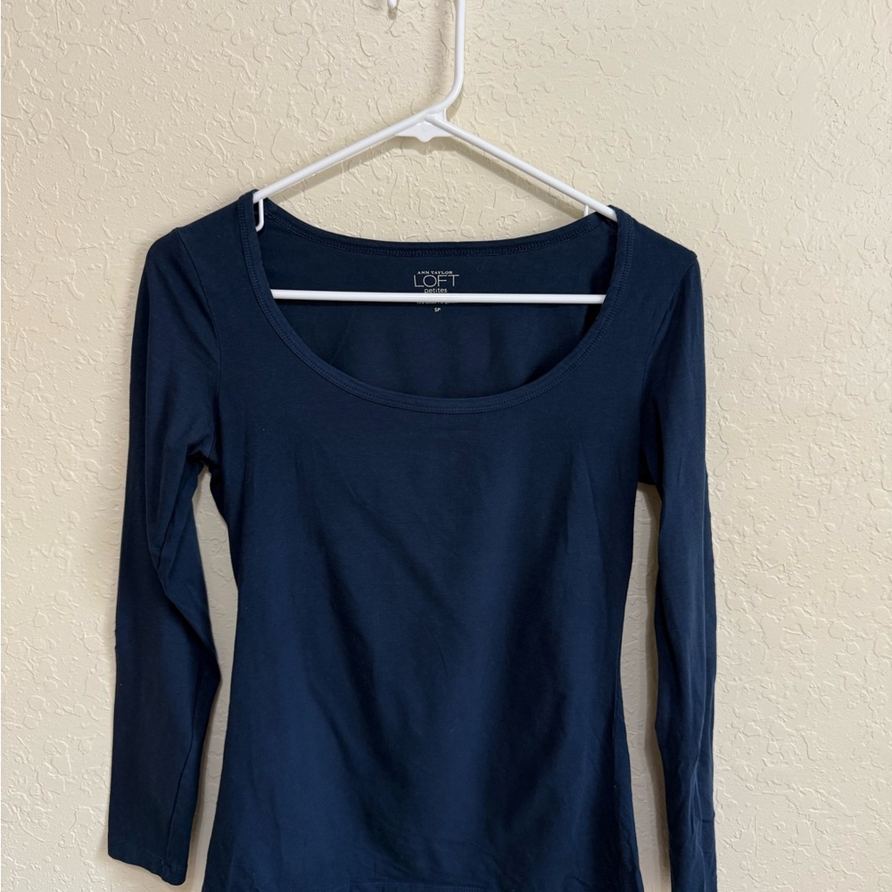 LOFT Deep Blue Women's Blouse